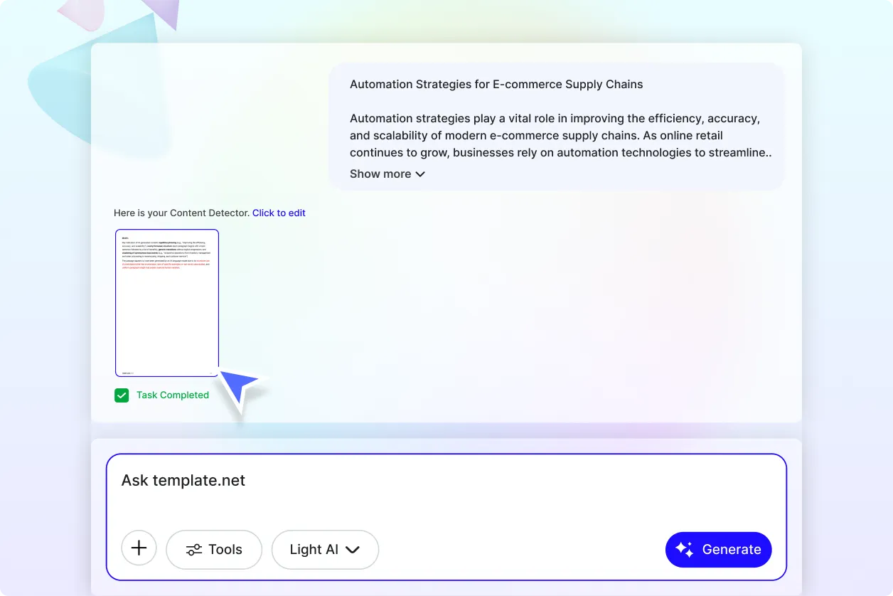 Free AI Content Detector Generator, AI Content Detection Tool Online [ No Signup ]